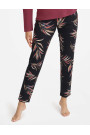 Medvilninė Pižama Garden 40929-83X Bordo su juoda - Pižamos moterims