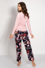 Hipoalerginė Pižama Chance Pink-Navy - Pižamos moterims