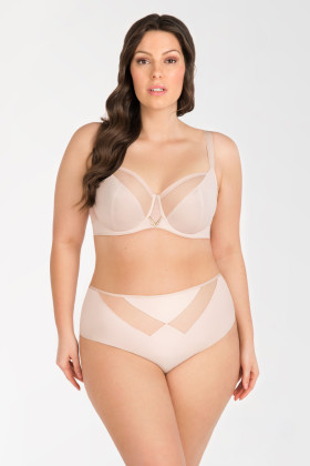 Liemenėlė Vicky K564 Smėlio - Minkštos Liemenėlės