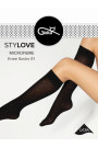 Kojinės iki kelių Stylove 40/01 Nero - Puskojinės