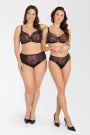 Liemenėlė Jenny K793 Juoda - Minkštos Liemenėlės