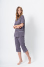 Pižama Halima 1374 Size Grey Pear - Pižamos moterims