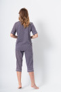 Pižama Halima 1374 Size Grey Pear - Pižamos moterims