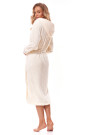 Chalatas Soft Long 2322 Ecru - Chalatai