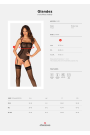 Bodis Glandez open Juoda - Body
