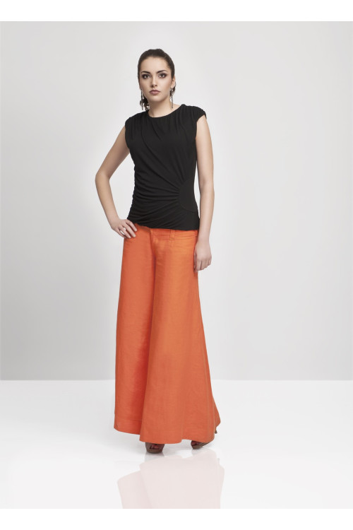 Palaidinė Monica 4088 Black | kaip foto-Palaidinės trumpomis