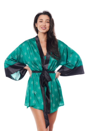 Chalatas peniuaras Aster Robe Green - Chalatai