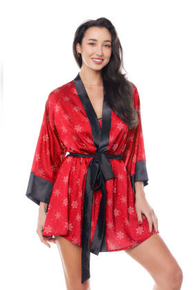 Chalatas peniuaras Aster Robe Red - Chalatai
