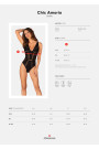 Bodis Chic Amoria Juoda - Body