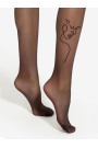 Pėdkelnės Tattoo 07 Nero - Pėdkelnės lygios