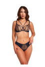 Liemenėlė BM-18-BS-93-GRA-SB6 Mėlyna tamsiai - Minkštos Liemenėlės