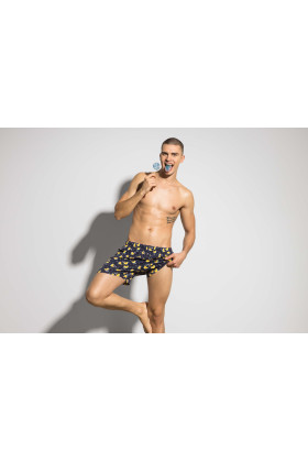 Bokseriai Summer Duck 2MBX-047 2-pack Blue-Navy - Apatiniai Šortai