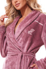 Chalatas Lux Long 2312 Old Rose - Chalatai