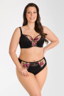 Liemenėlė Gaby K101/1 Juoda - Minkštos Liemenėlės