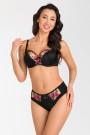 Liemenėlė Gaby K101/1 Juoda - Minkštos Liemenėlės