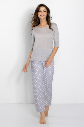Pižama Keep Secrets Tencel Pilka (Grey) - Pižamos moterims