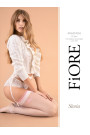 Ilgos Kojinės Anastasia 15 Den Off White-Pink - Ilgos kojinės