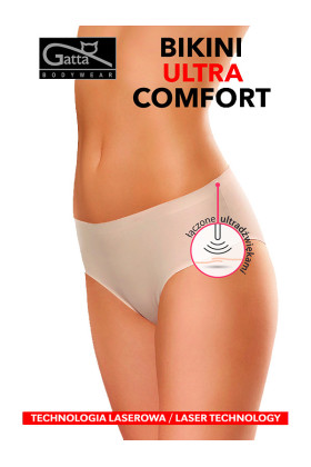 Kelnaitės Bikini Ultra Comfort Smėlio - Kelnaitės