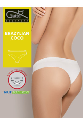 Kelnaitės Brazylian Coco Balta - Kelnaitės