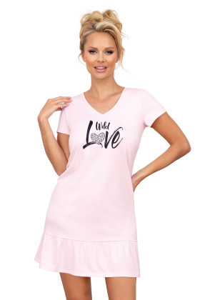 Naktiniai marškiniai Pantera Pink Rožinė (Pink) - Naktinukai
