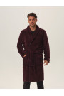 Chalatas Hustle 41935-93X Bordo - Chalatai Vyrams