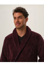 Chalatas Hustle 41935-93X Bordo - Chalatai Vyrams