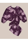 Pižama Fleur 42020-93X Violetinė - Pižamos moterims
