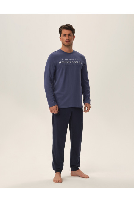 Pižama Jumper 41904-95X Mėlyna - Vyriškos Pižamos