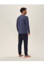 Pižama Jumper 41904-95X Mėlyna - Vyriškos Pižamos