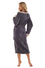 Chalatas Tess Long 2419 Onyx (pilka) - Chalatai
