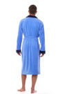 Chalatas Diego Long 2458 Blue Mėlyna (blue) - Chalatai Vyrams