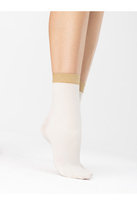 Kojinės Biscuitt 60 Den Ecru-Beige - Kojinės