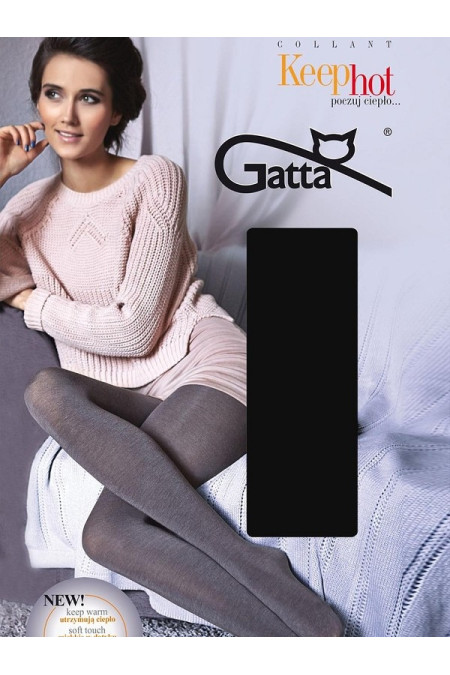 Šiltos Pėdkelnės KEEP HOT Grafito (tamsi pilka) - Pėdkelnės lygios