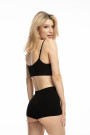 Kelnaitės Bamboo Boyshorts Black - Šortukai