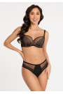 Liemenėlė Gisel K879 Juoda - Minkštos Liemenėlės