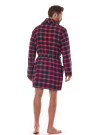 Medvilninis Chalatas Ben BJ Short 2470 Dark Blue - Chalatai Vyrams