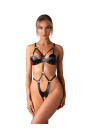 Bodis Dame Controle Juoda - Body