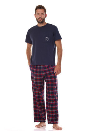 Pižama Ben PD 2473 Dark Blue Tamsiai mėlyna - Vyriškos Pižamos
