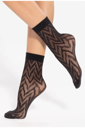 Kojinės Trendy Line 14 20 Den Juoda - Kojinės