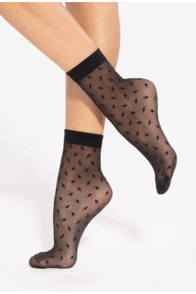 Kojinės Trendy Line 18 20 Den Juoda - Kojinės